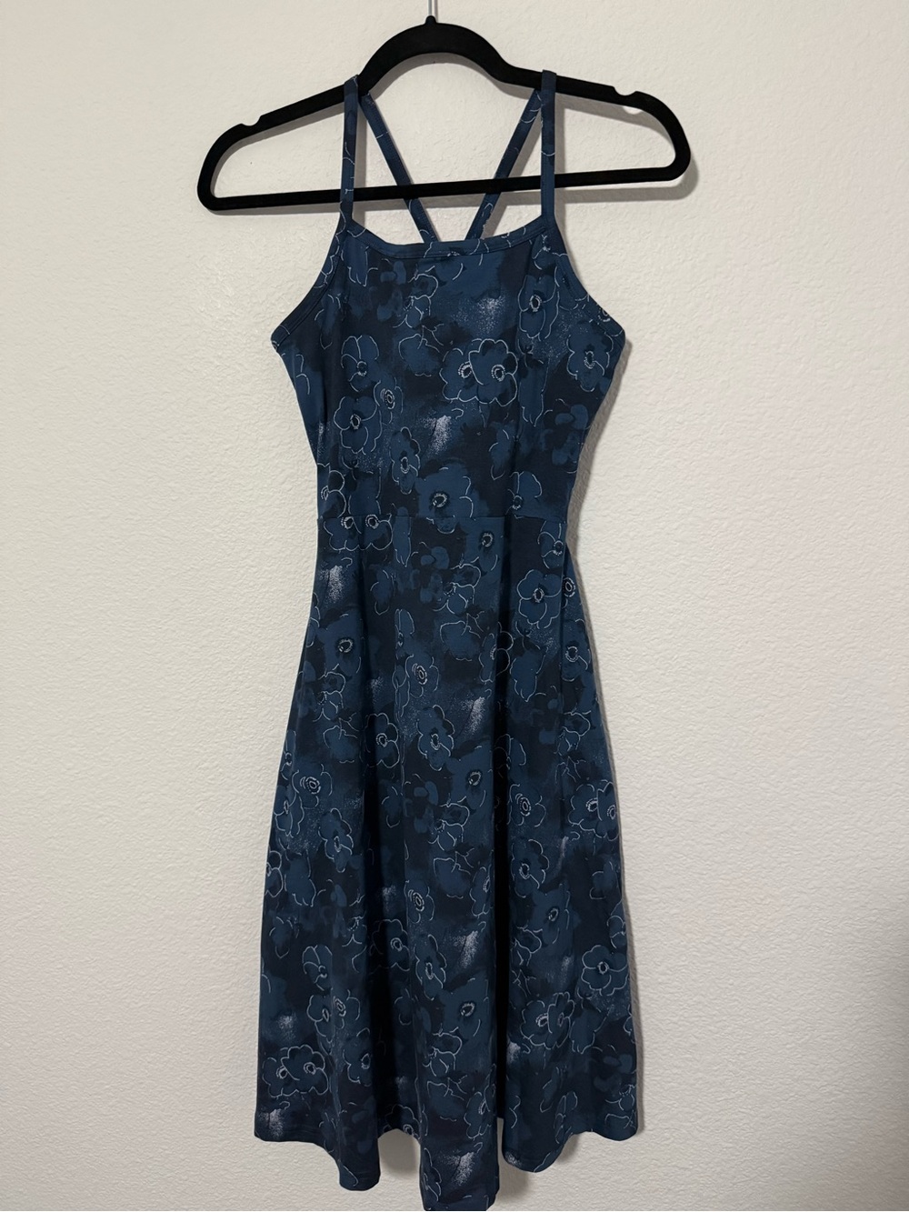 Pact Navy Blue Floral Midi Dress - Picture 2 of 15